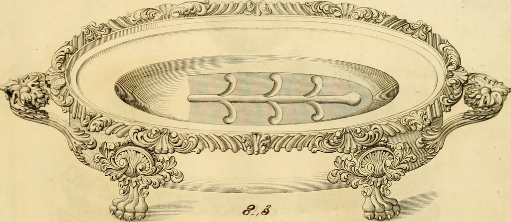 An illustration from [Book of silver patterns], 1820, leaf 138