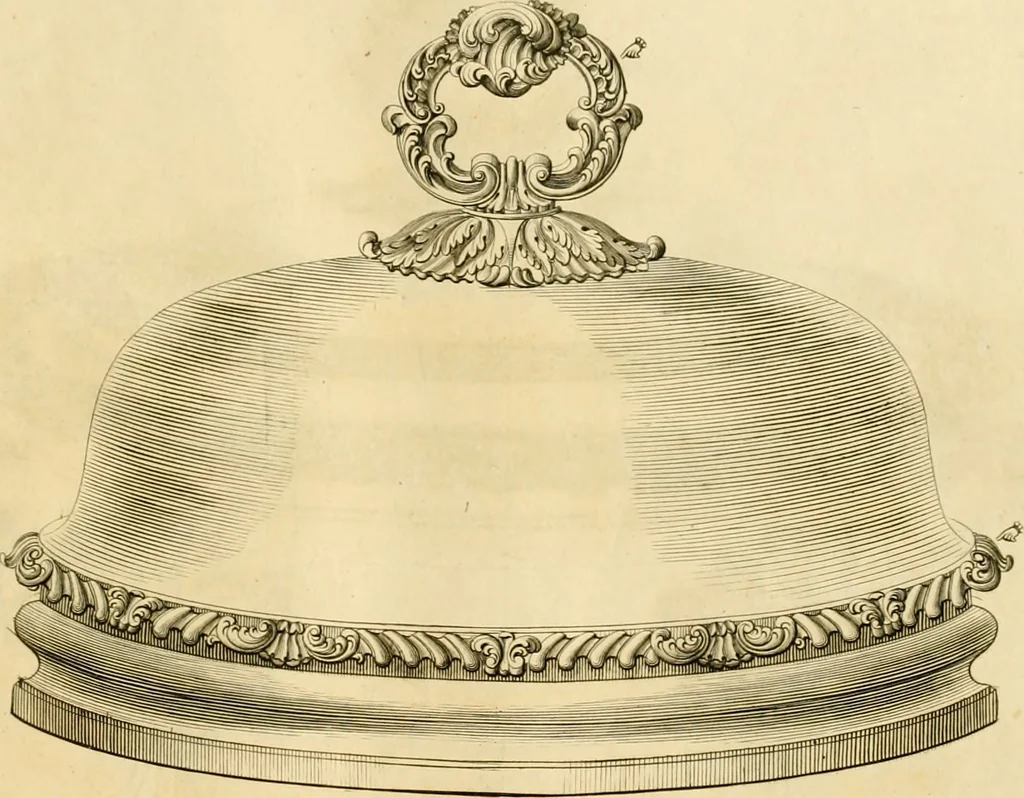 An illustration from [Book of silver patterns], 1820, leaf 144