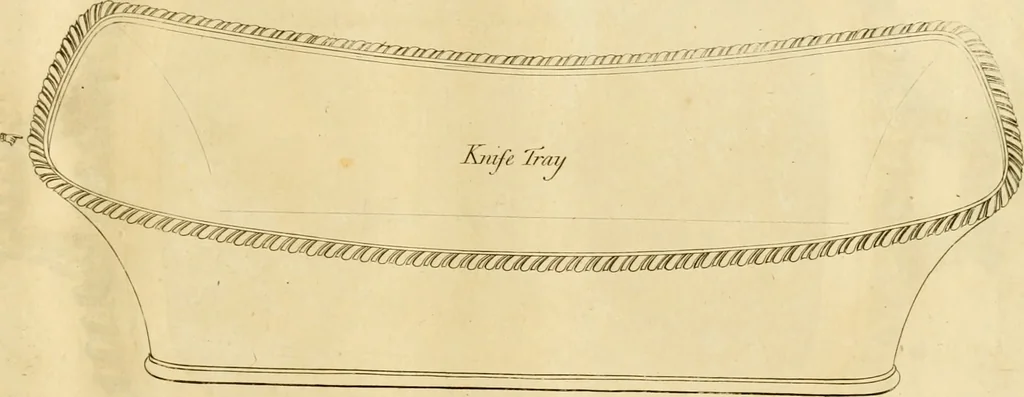 An illustration from [Book of silver patterns], 1820, leaf 172