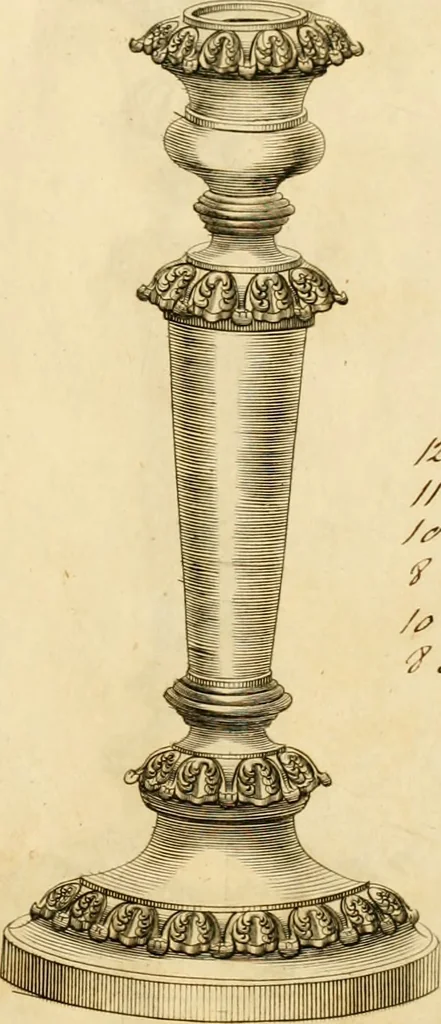An illustration from [Book of silver patterns], 1820, leaf 20