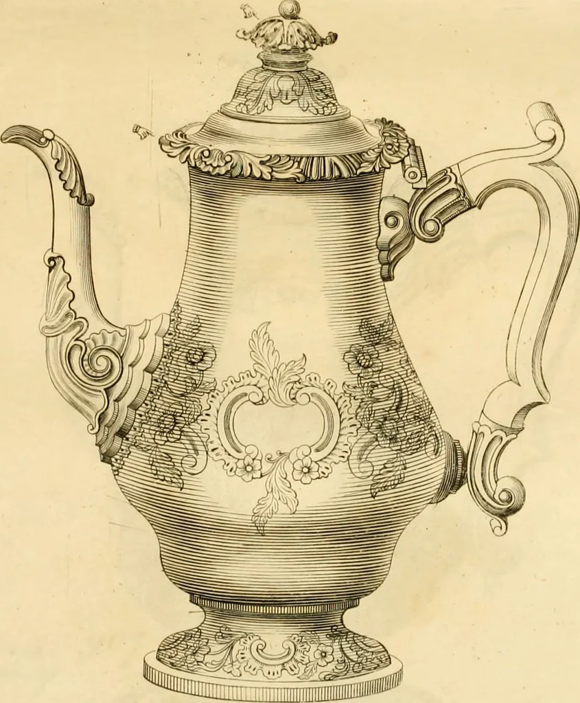 An illustration from [Book of silver patterns], 1820, leaf 234