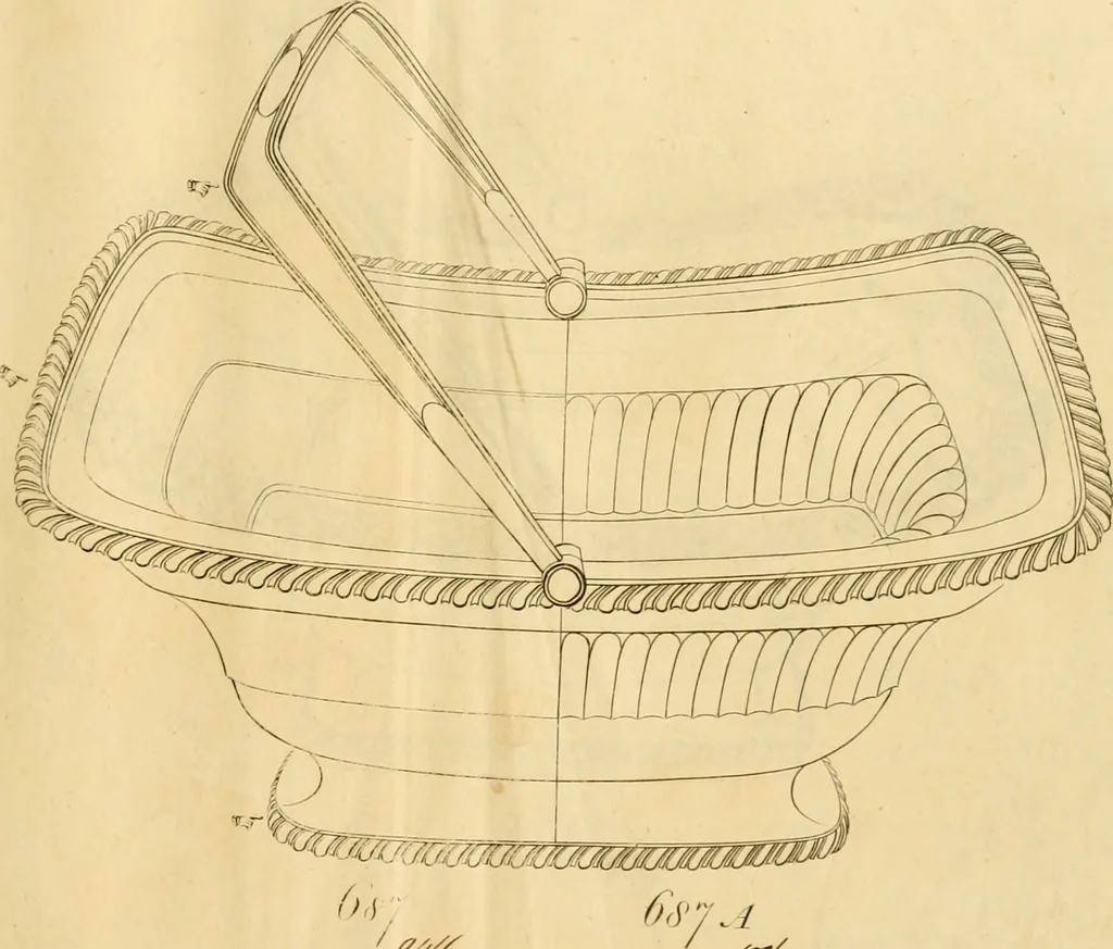 An illustration from [Book of silver patterns], 1820, leaf 254