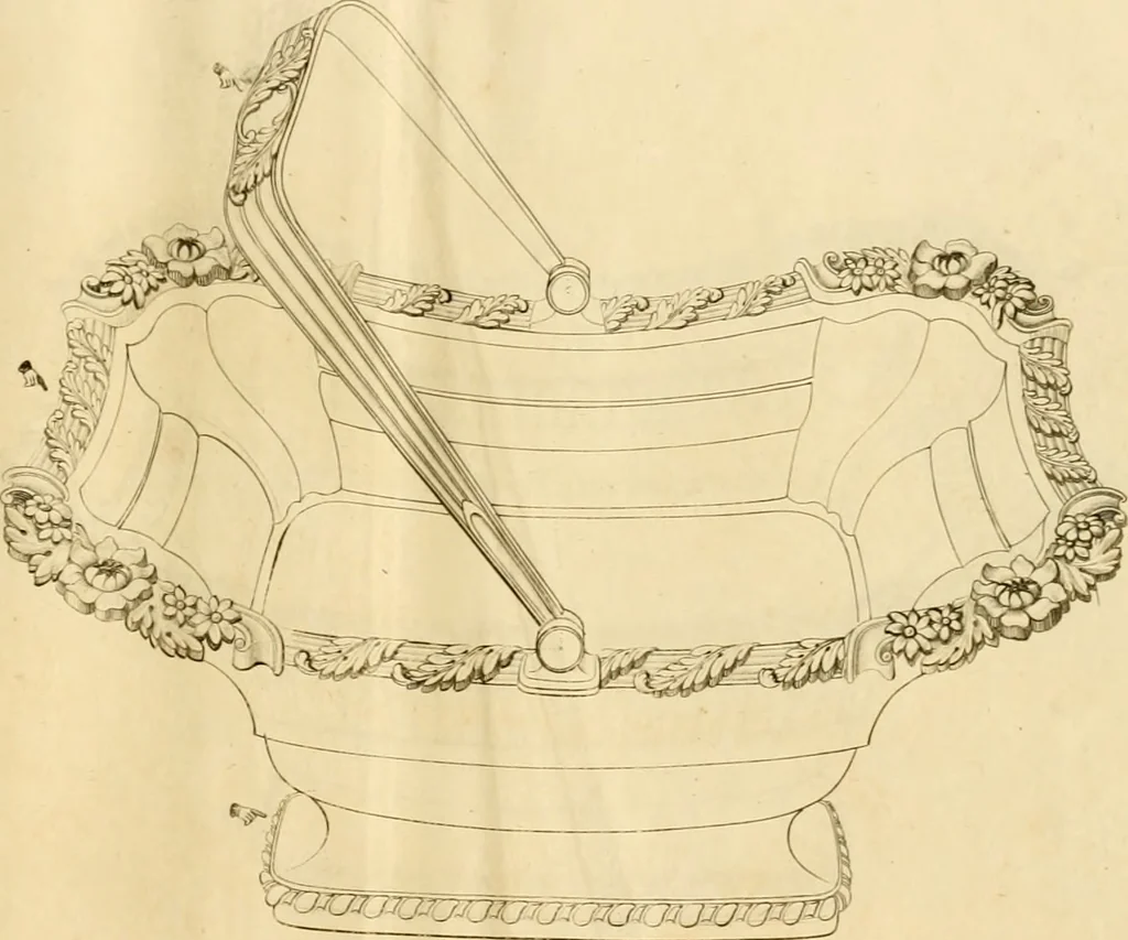 An illustration from [Book of silver patterns], 1820, leaf 256