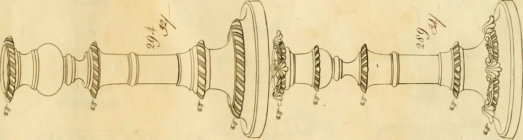 An illustration from [Book of silver patterns], 1820, leaf 30