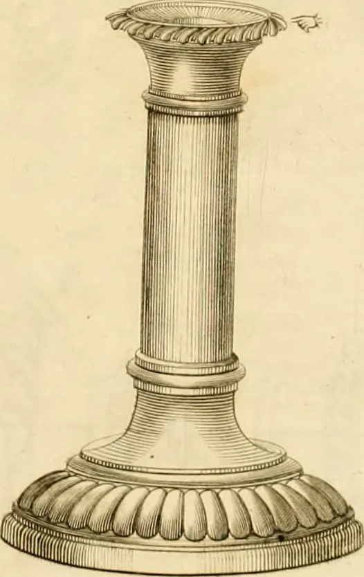 An illustration from [Book of silver patterns], 1820, leaf 36