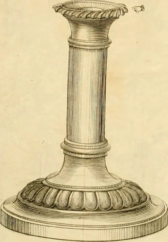 An illustration from [Book of silver patterns], 1820, leaf 36