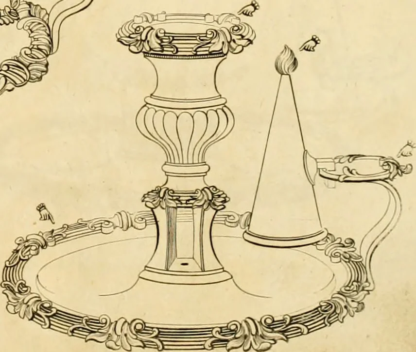 An illustration from [Book of silver patterns], 1820, leaf 42