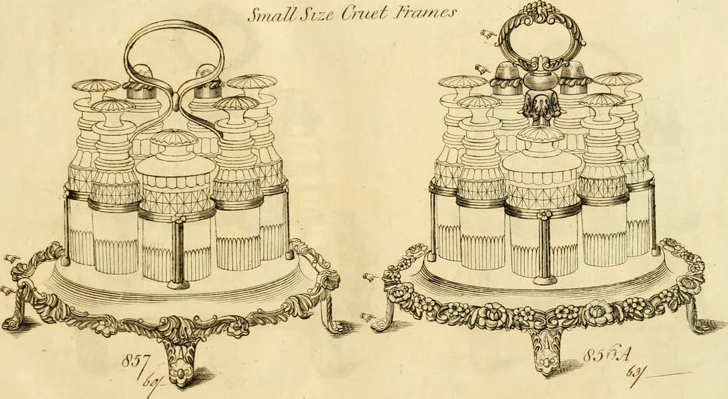 An illustration from [Book of silver patterns], 1820, leaf 94