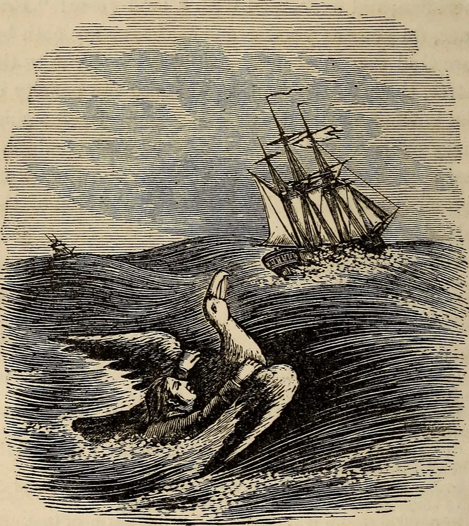 An illustration from The book of similitudes:, 1860, leaf 133