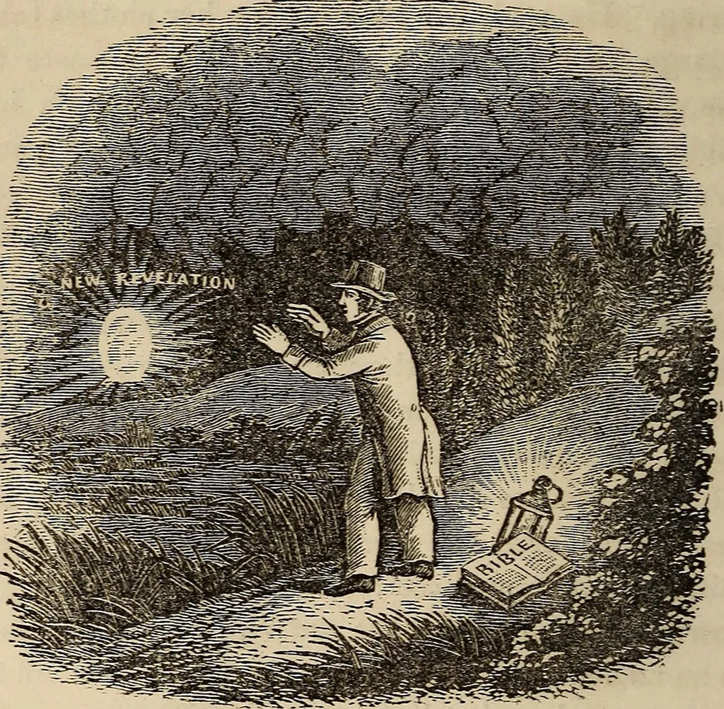 An illustration from The book of similitudes:, 1860, leaf 139