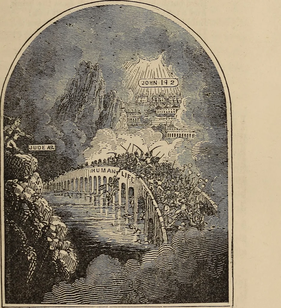 An illustration from The book of similitudes:, 1860, leaf 14