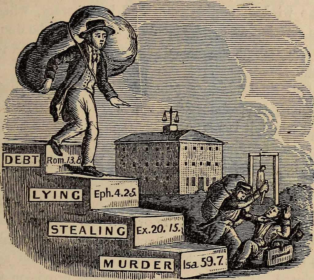 An illustration from The book of similitudes:, 1860, leaf 158