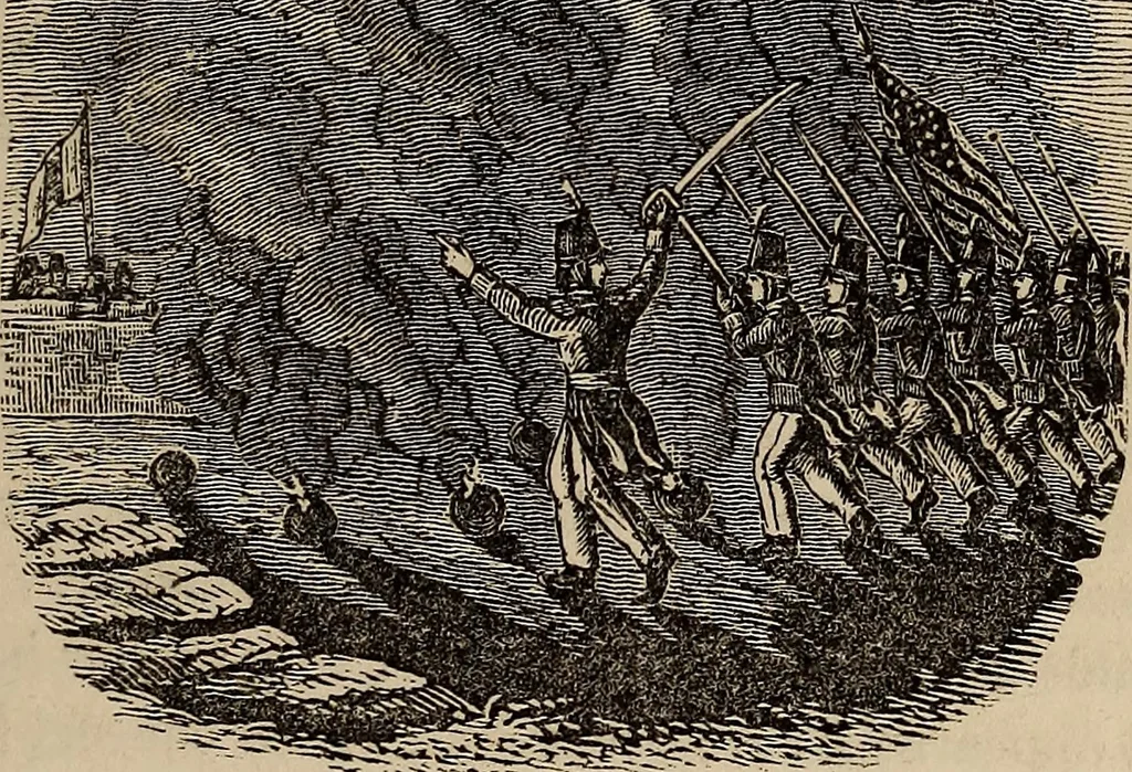 An illustration from The book of similitudes:, 1860, leaf 164