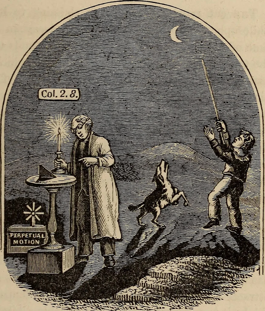 An illustration from The book of similitudes:, 1860, leaf 188