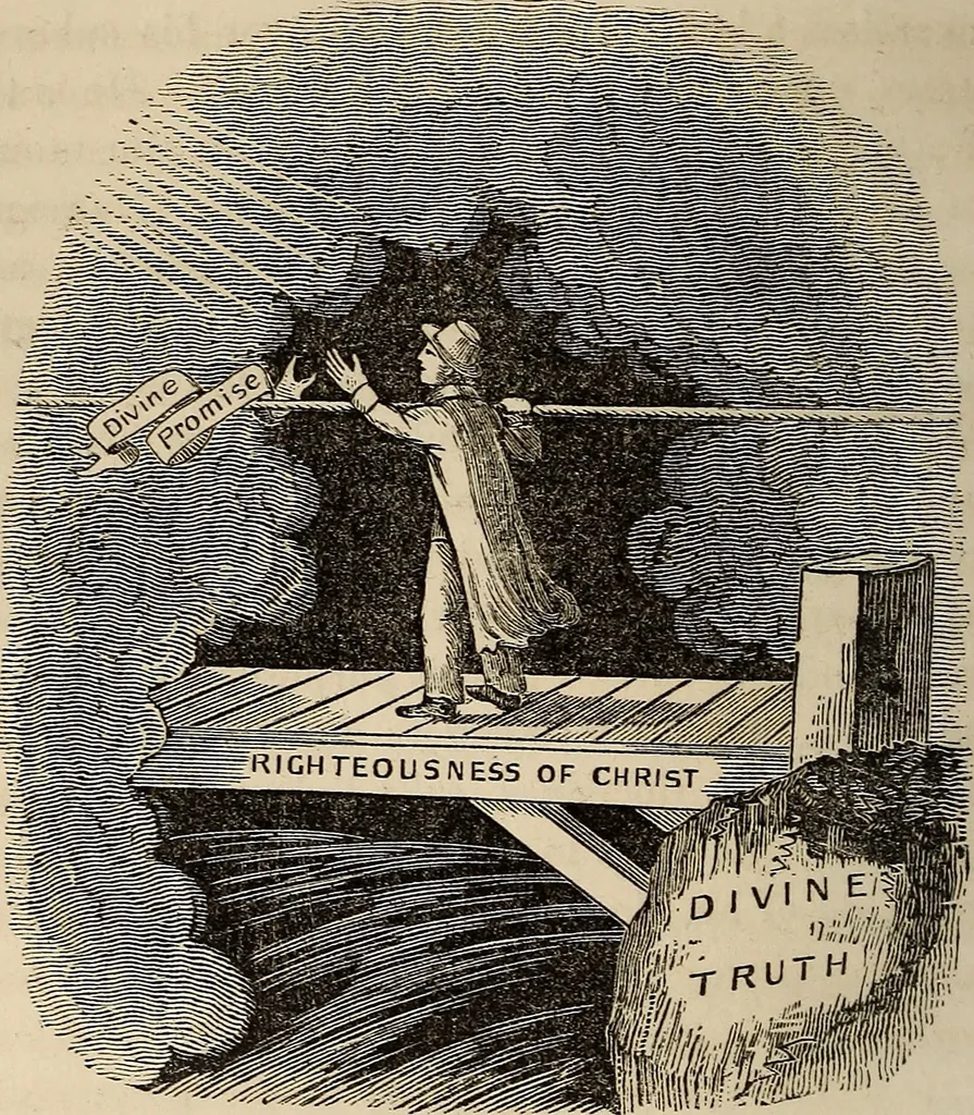 An illustration from The book of similitudes:, 1860, leaf 213