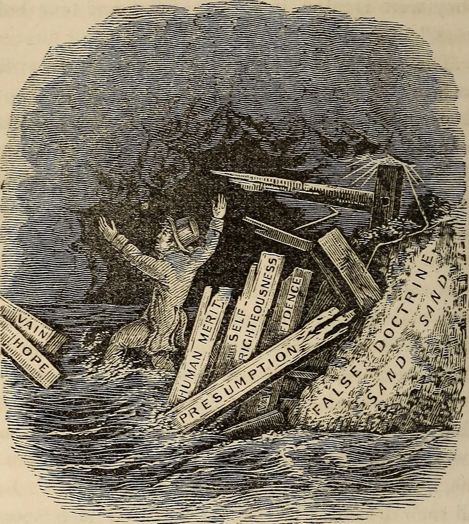An illustration from The book of similitudes:, 1860, leaf 219