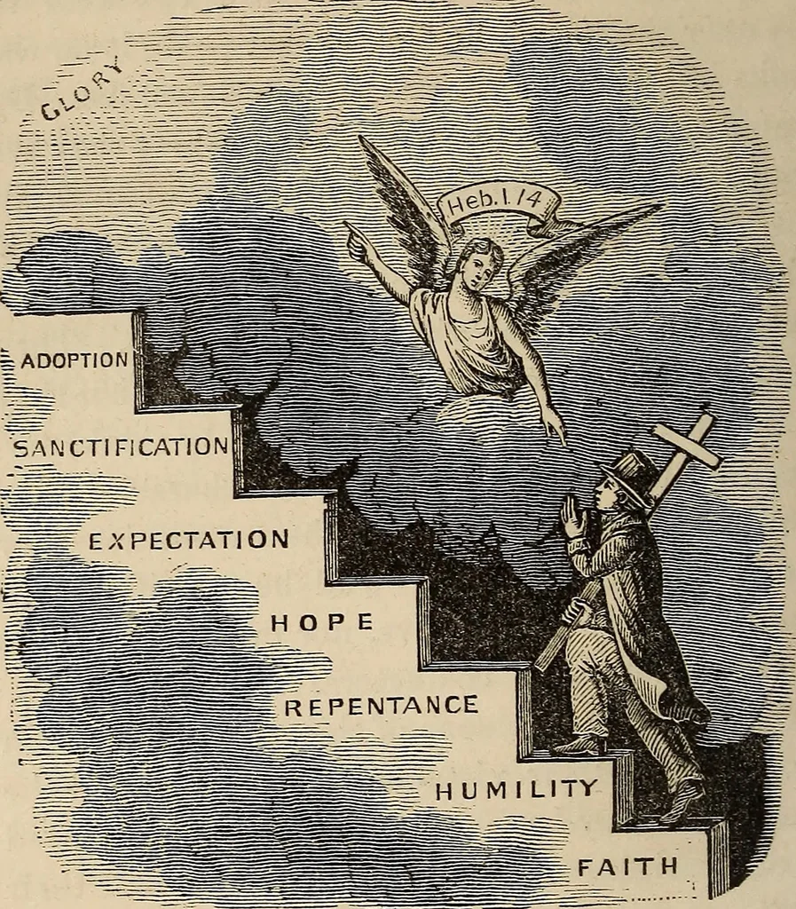 An illustration from The book of similitudes:, 1860, leaf 225