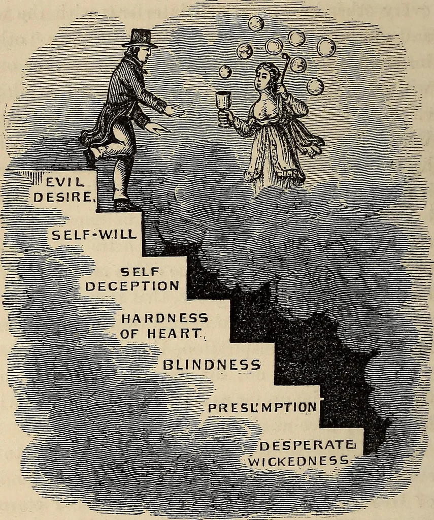 An illustration from The book of similitudes:, 1860, leaf 231