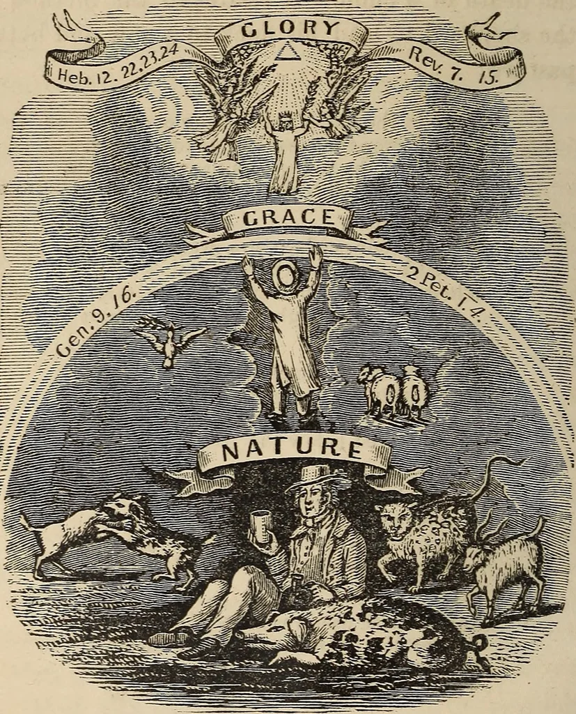 An illustration from The book of similitudes:, 1860, leaf 259