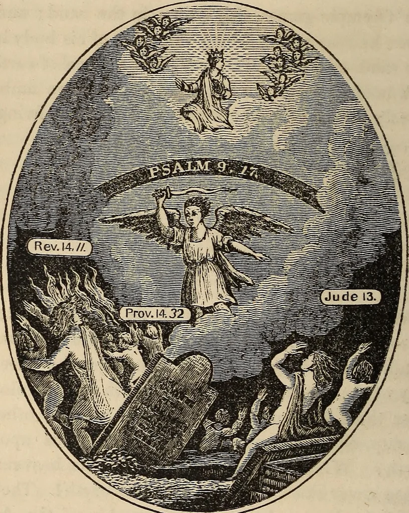 An illustration from The book of similitudes:, 1860, leaf 277