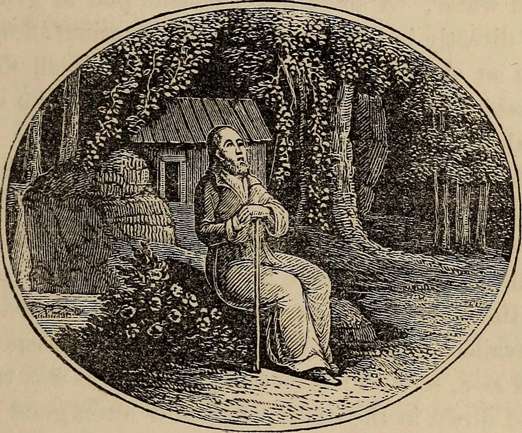An illustration from The book of similitudes:, 1860, leaf 288
