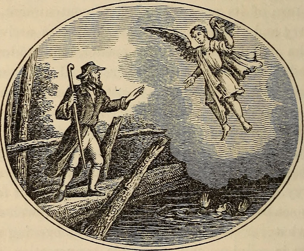 An illustration from The book of similitudes:, 1860, leaf 295