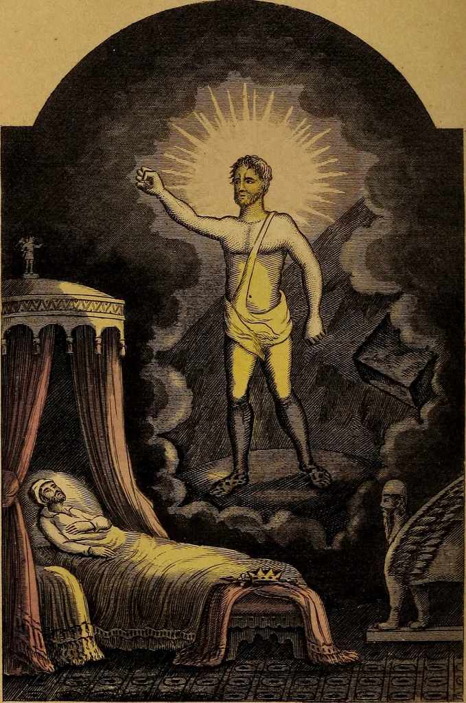 An illustration from The book of similitudes:, 1860, leaf 299