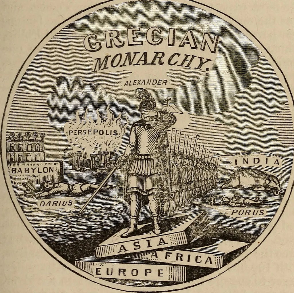 An illustration from The book of similitudes:, 1860, leaf 324
