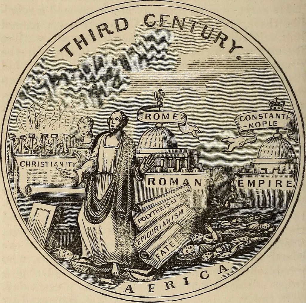 An illustration from The book of similitudes:, 1860, leaf 343