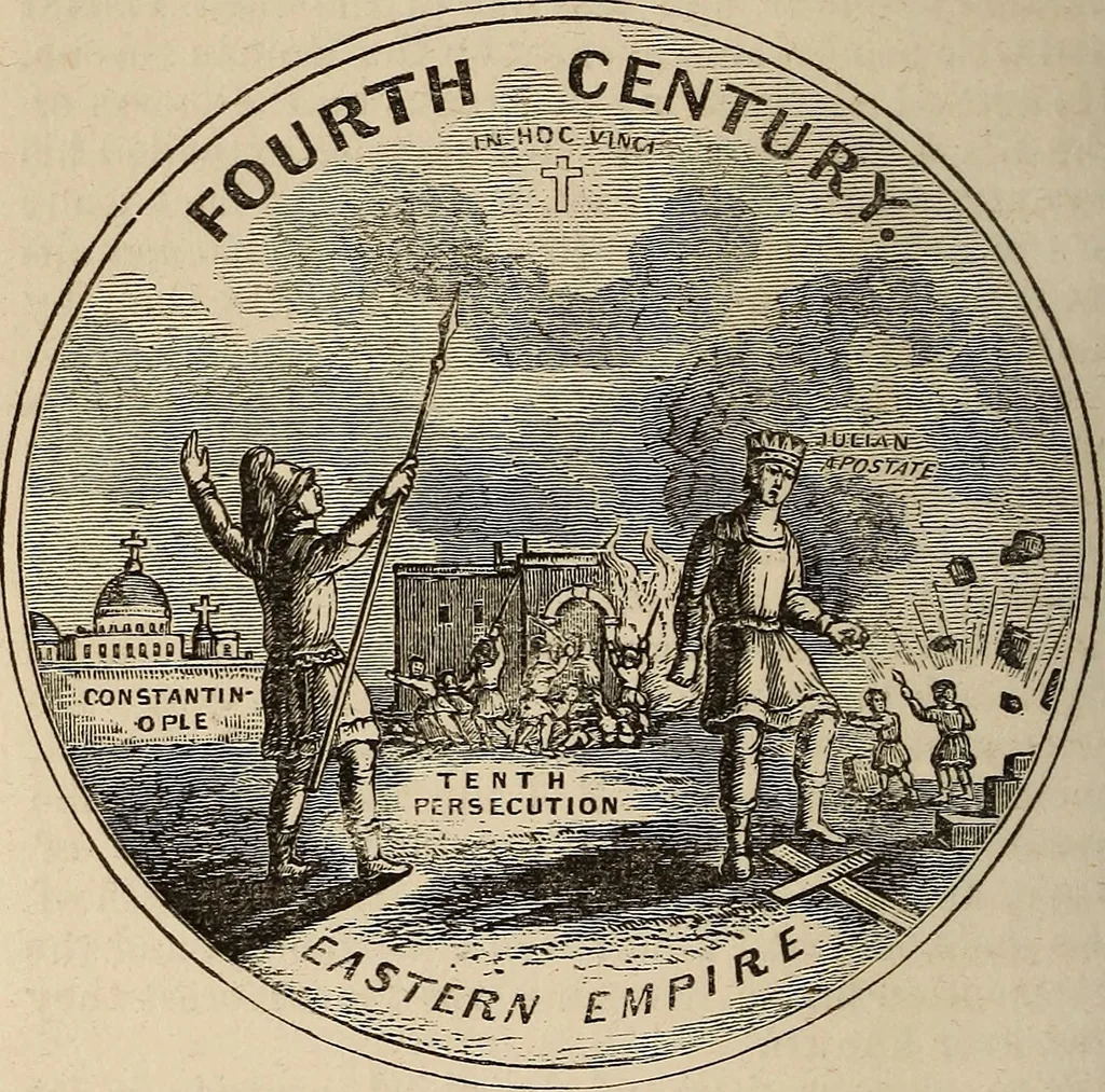 An illustration from The book of similitudes:, 1860, leaf 347