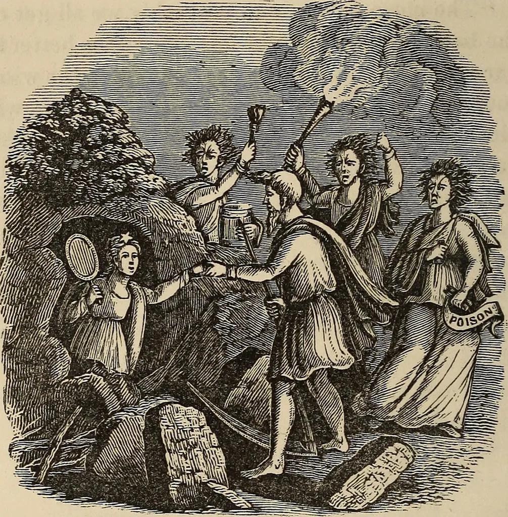An illustration from The book of similitudes:, 1860, leaf 35