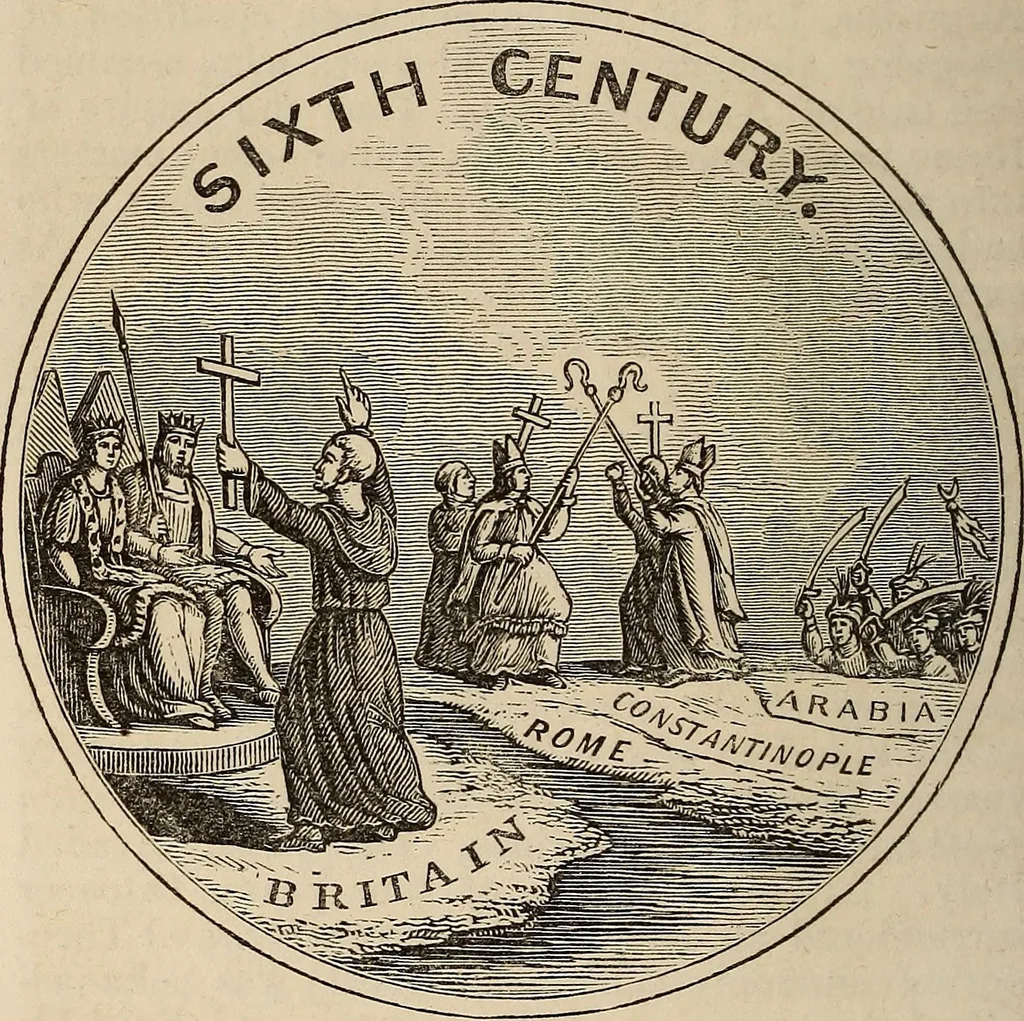 An illustration from The book of similitudes:, 1860, leaf 355