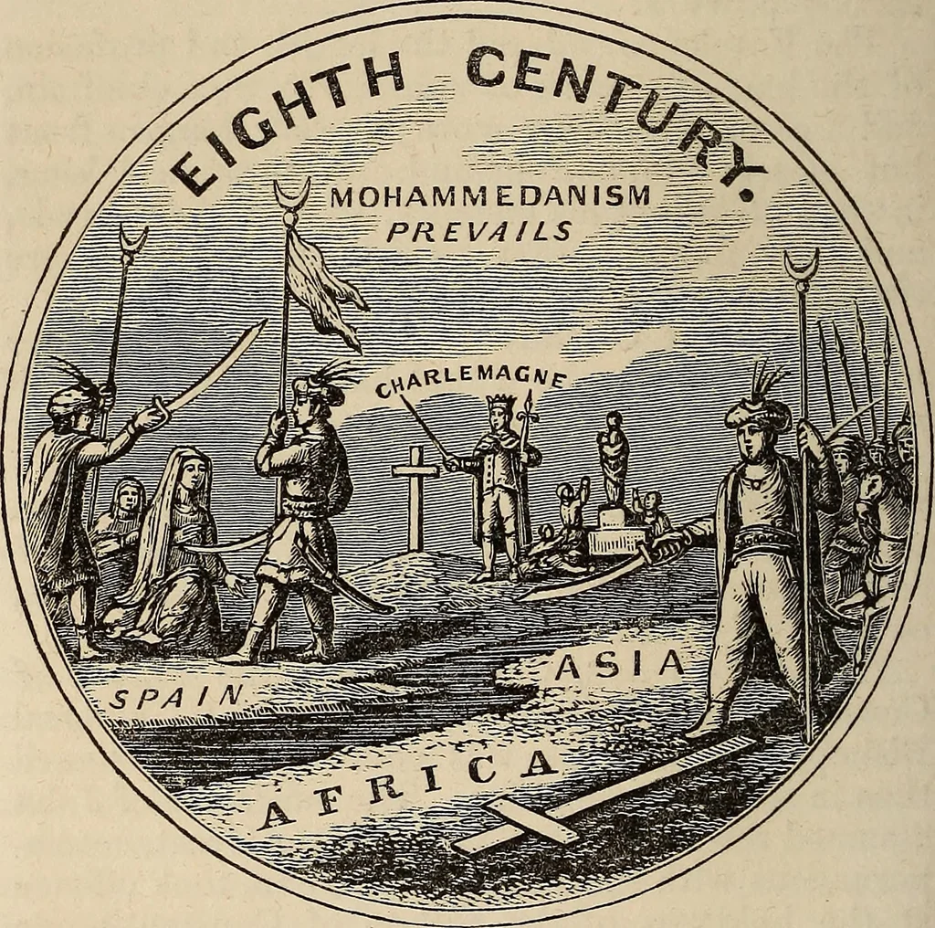 An illustration from The book of similitudes:, 1860, leaf 363