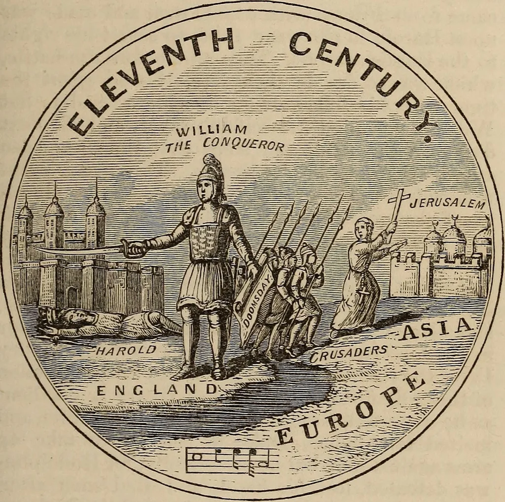 An illustration from The book of similitudes:, 1860, leaf 372