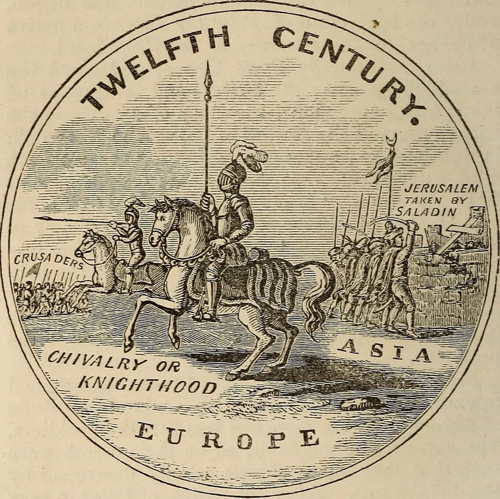 An illustration from The book of similitudes:, 1860, leaf 375