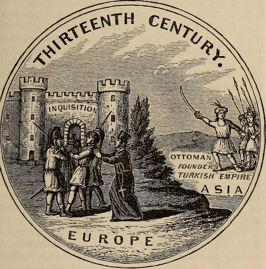 An illustration from The book of similitudes:, 1860, leaf 378