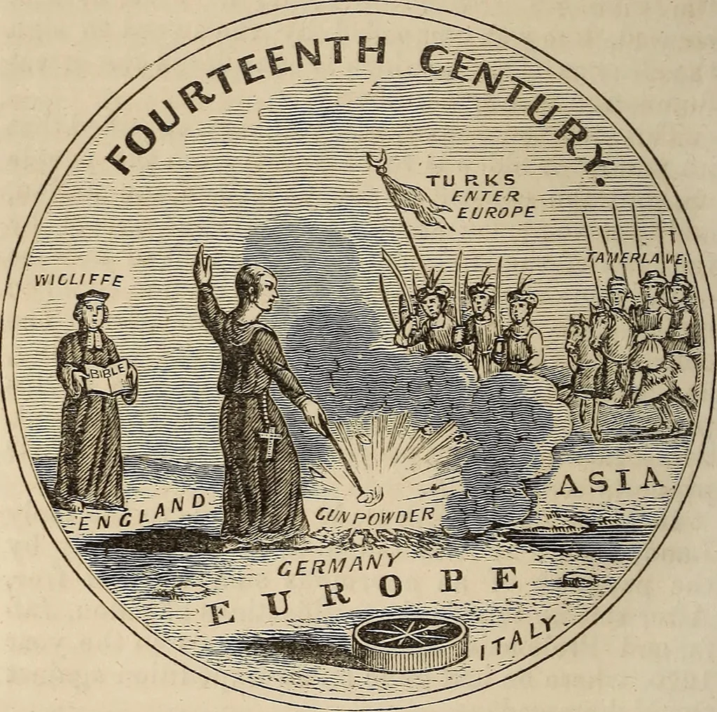 An illustration from The book of similitudes:, 1860, leaf 381