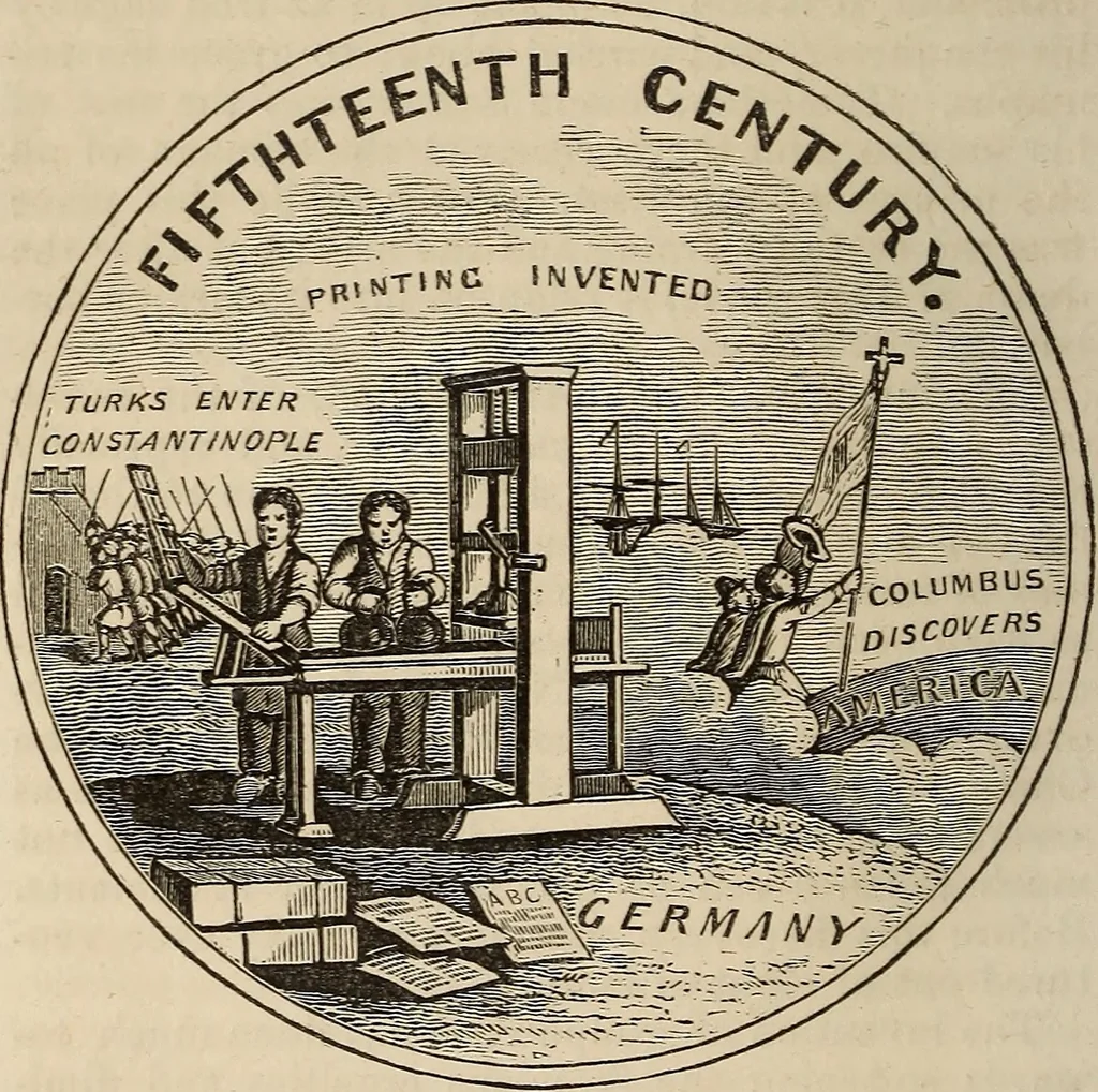 An illustration from The book of similitudes:, 1860, leaf 385