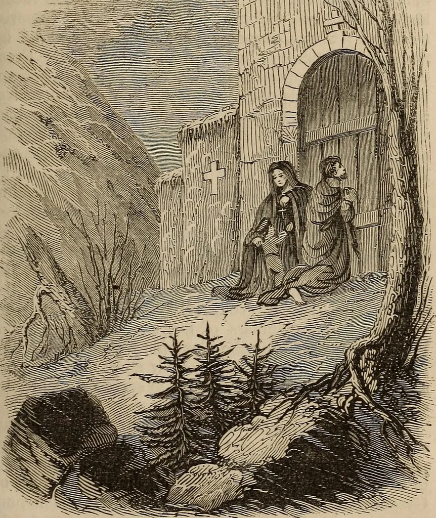 An illustration from The book of similitudes:, 1860, leaf 464