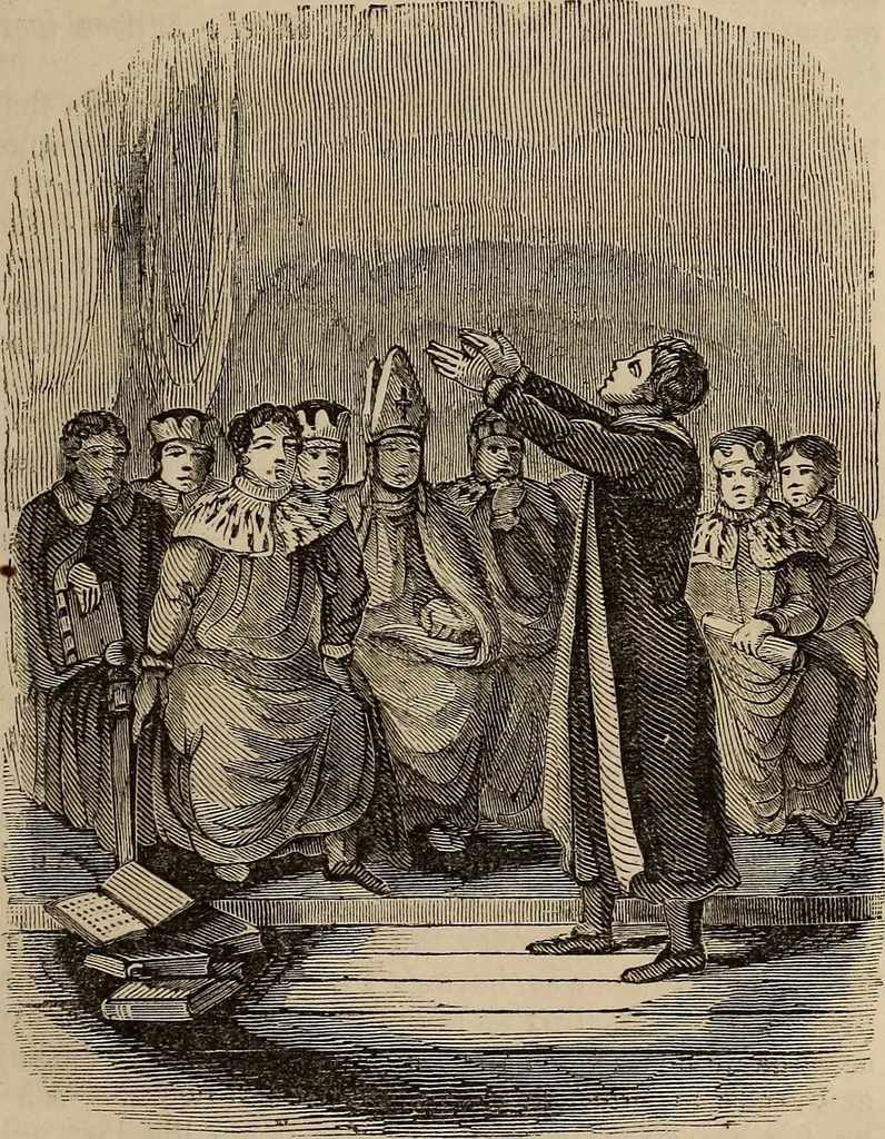 An illustration from The book of similitudes:, 1860, leaf 486