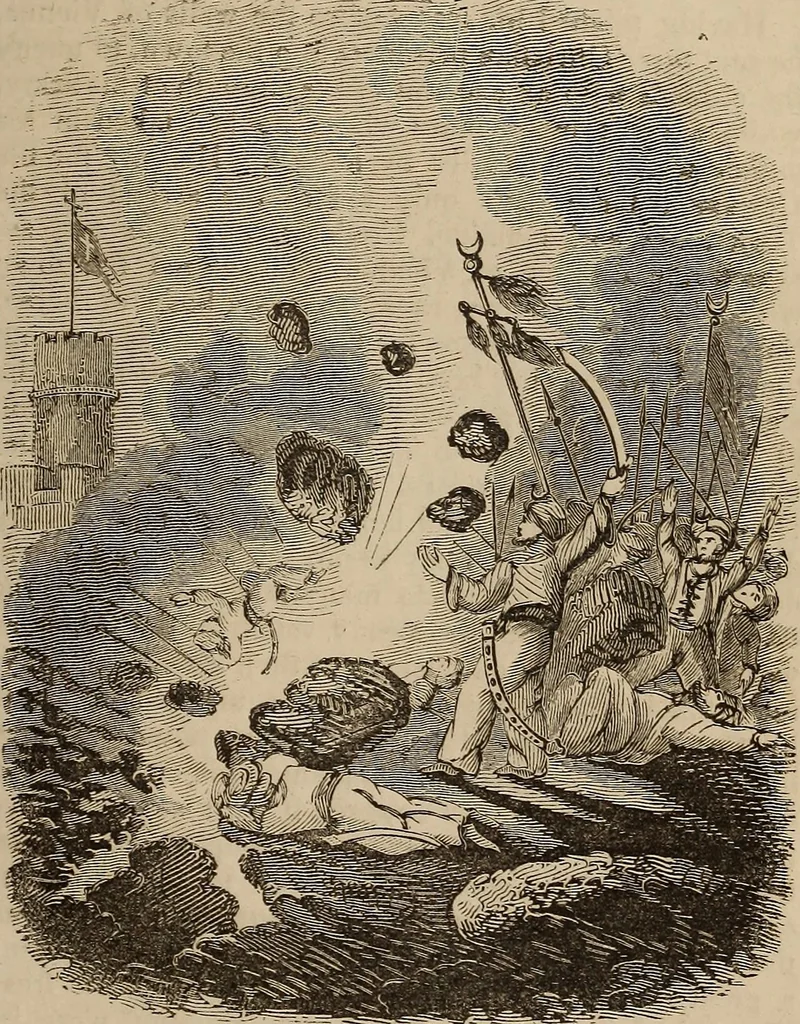 An illustration from The book of similitudes:, 1860, leaf 494