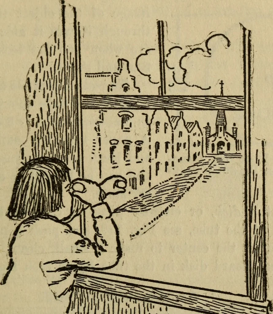 An illustration from The book of stars, 1920, leaf 158