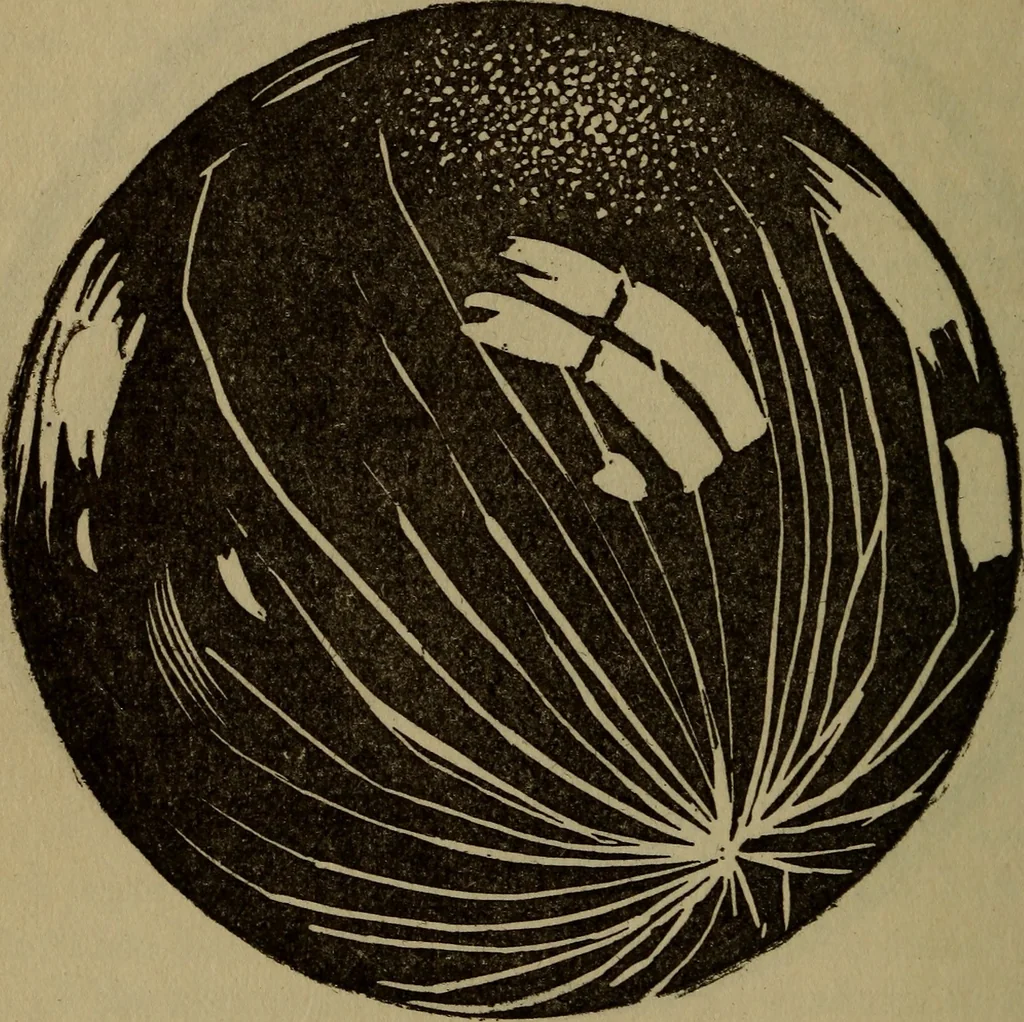 An illustration from The book of stars, 1920, leaf 167