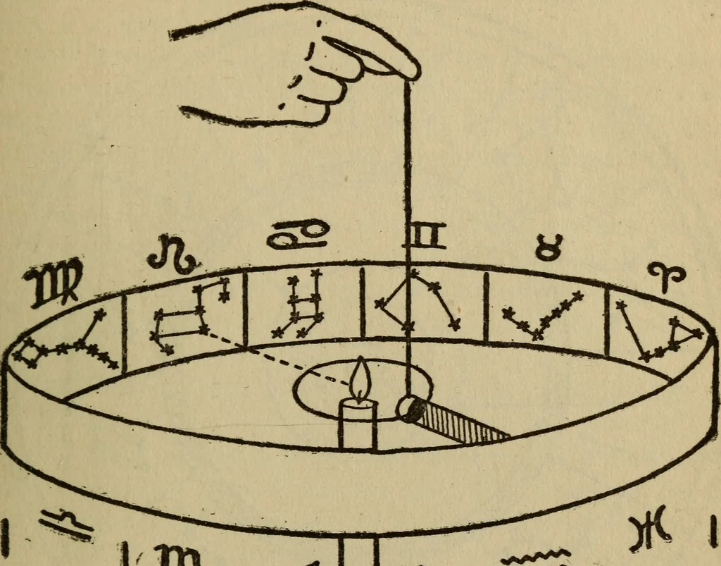 An illustration from The book of stars, 1920, leaf 192