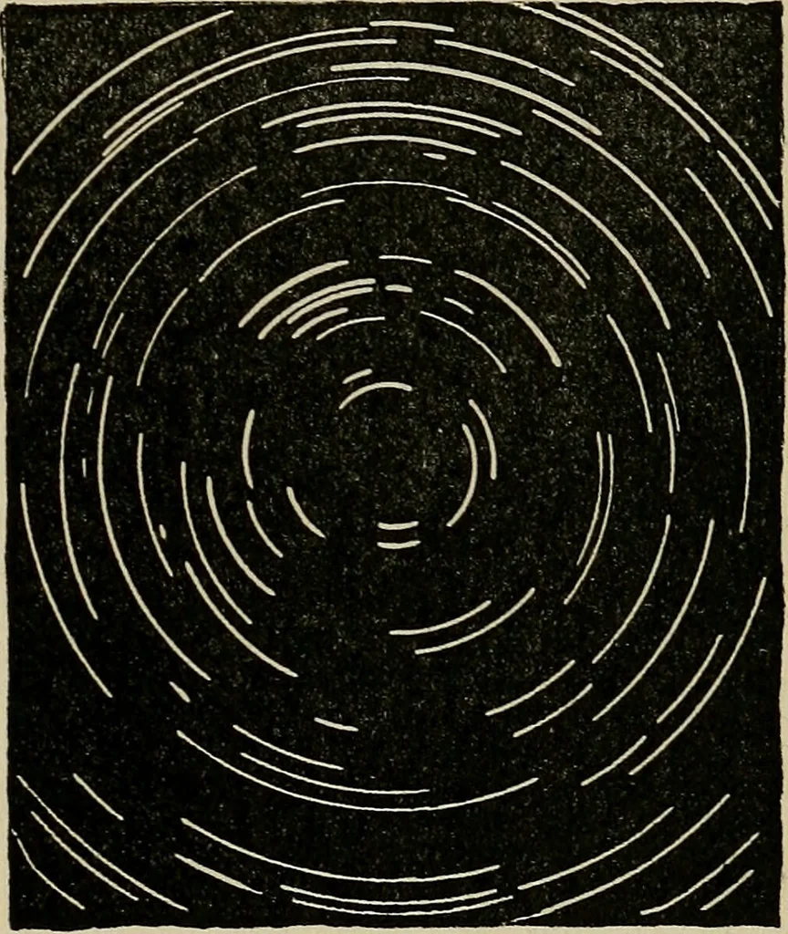 An illustration from The book of stars; being a simple explanation of the stars and their uses to boy life, written to conform to the tests of the Boy scouts, 1915, leaf 206