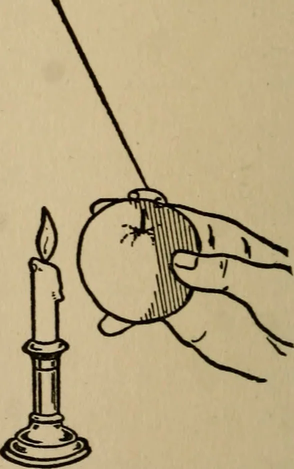 An illustration from The book of stars; being a simple explanation of the stars and their uses to boy life, written to conform to the tests of the Boy scouts, 1915, leaf 93