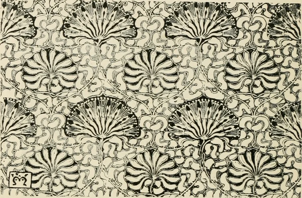An illustration from A book of studies in plant form with some suggestions for their application to design, 1896, leaf 103