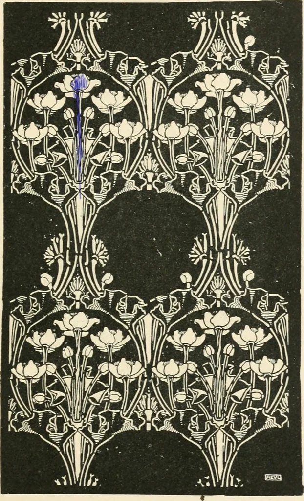 An illustration from A book of studies in plant form with some suggestions for their application to design, 1896, leaf 112