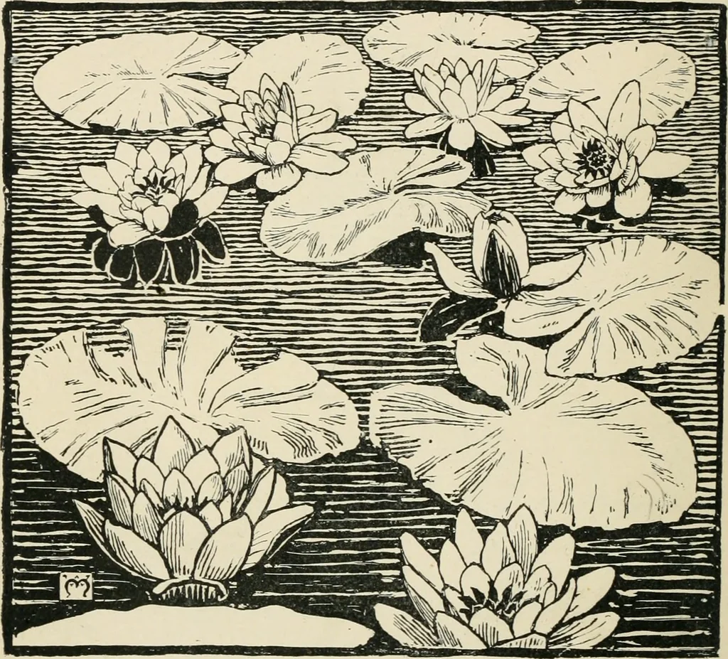An illustration from A book of studies in plant form with some suggestions for their application to design, 1896, leaf 119
