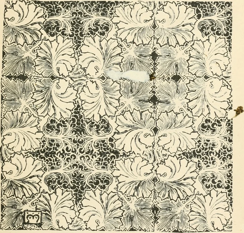 An illustration from A book of studies in plant form with some suggestions for their application to design, 1896, leaf 122